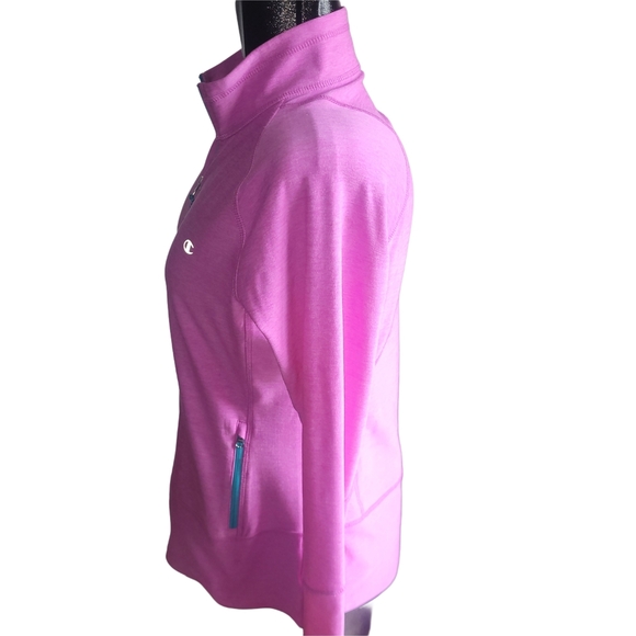 Champion Pink Zip-Up Performance Jacket M - Picture 4 of 6
